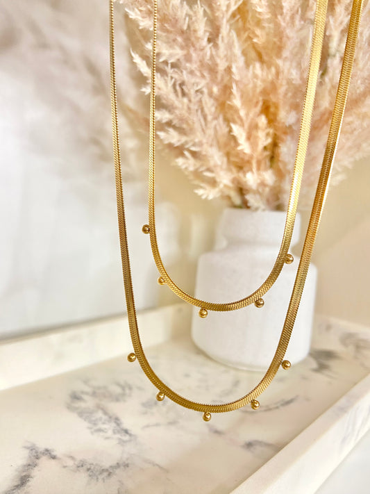 Beads Snake Necklace