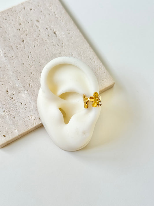 Flower Ear Cuff