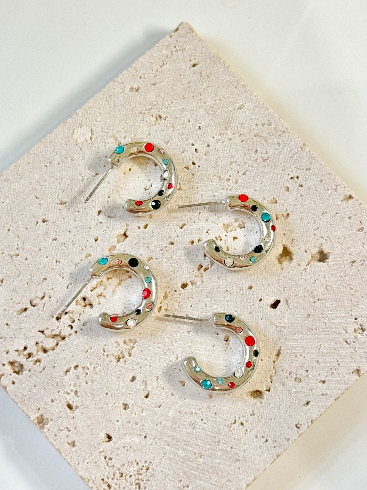 Colorful Earrings *Silver*