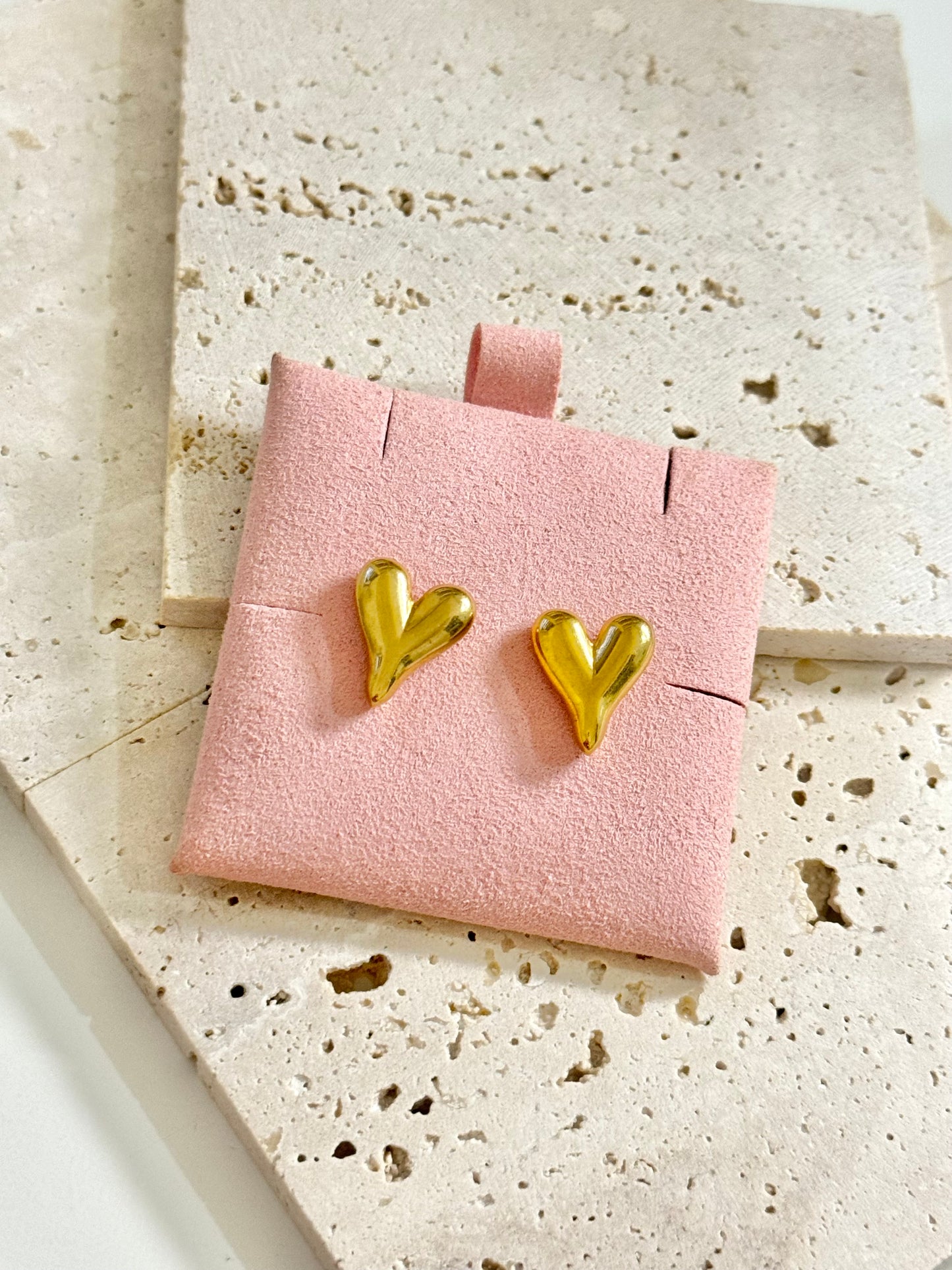 Bold Heart Earrings