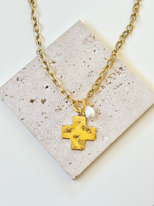 Golden Faith Necklace