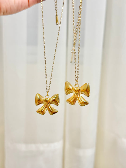 Love Bow Necklace