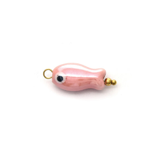 Pez Rosa Charm