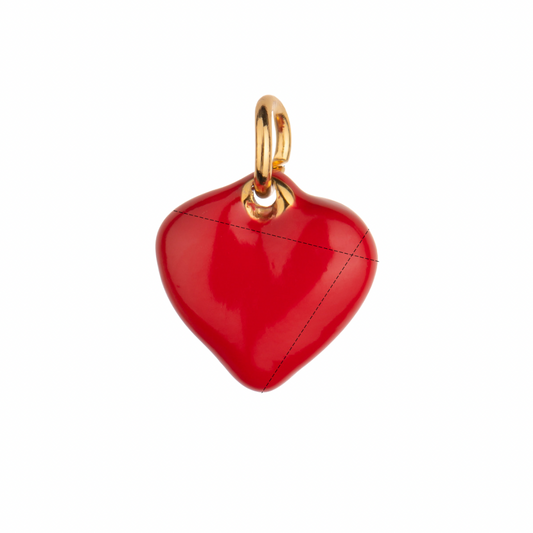 Corazón Rojo Charm