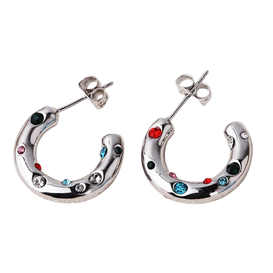 Colorful Earrings *Silver*