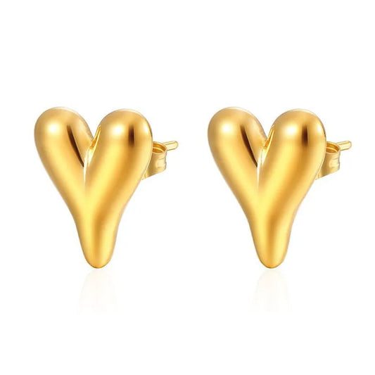 Bold Heart Earrings